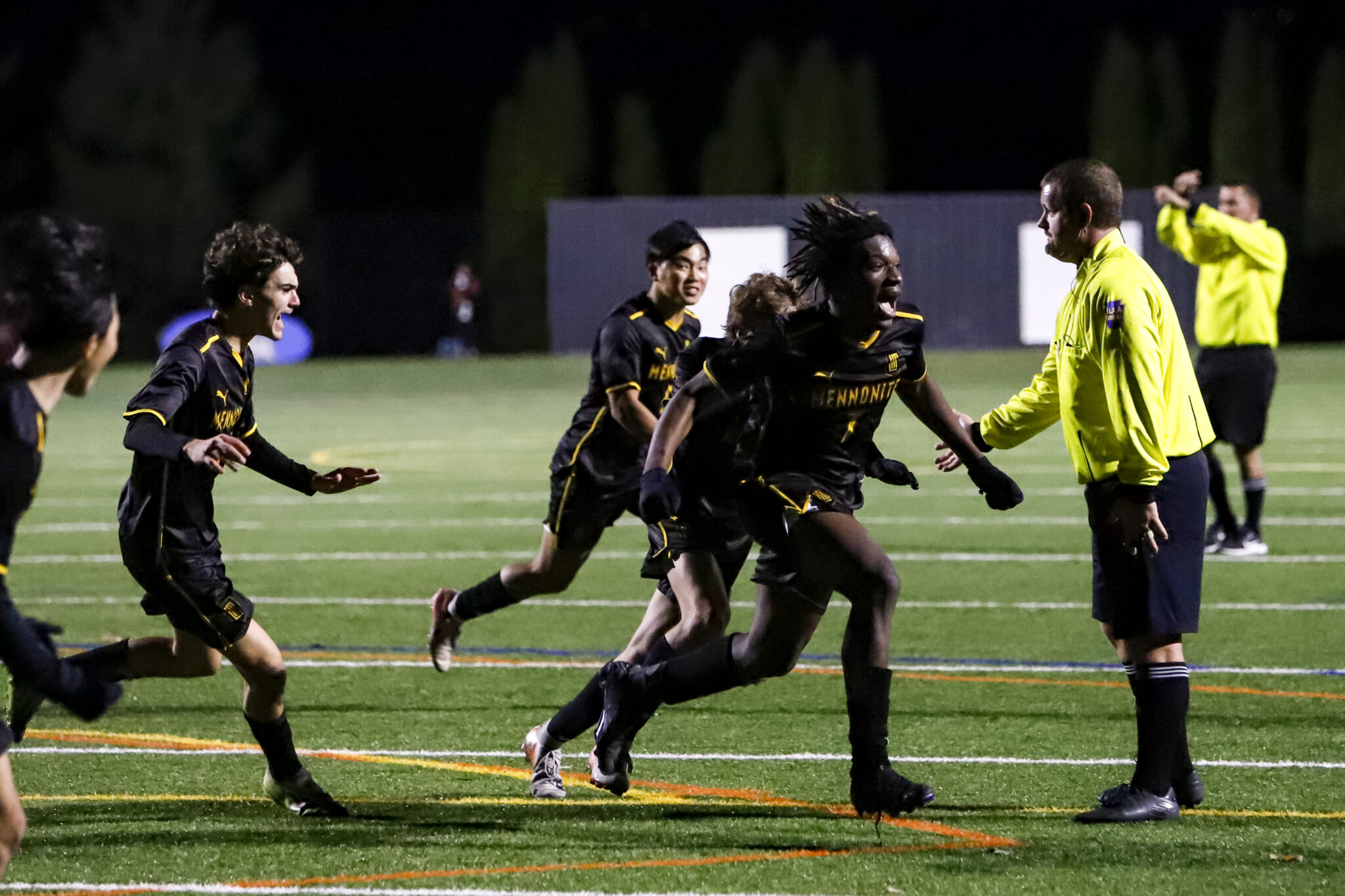 Boys Soccer Team at State Championship Game