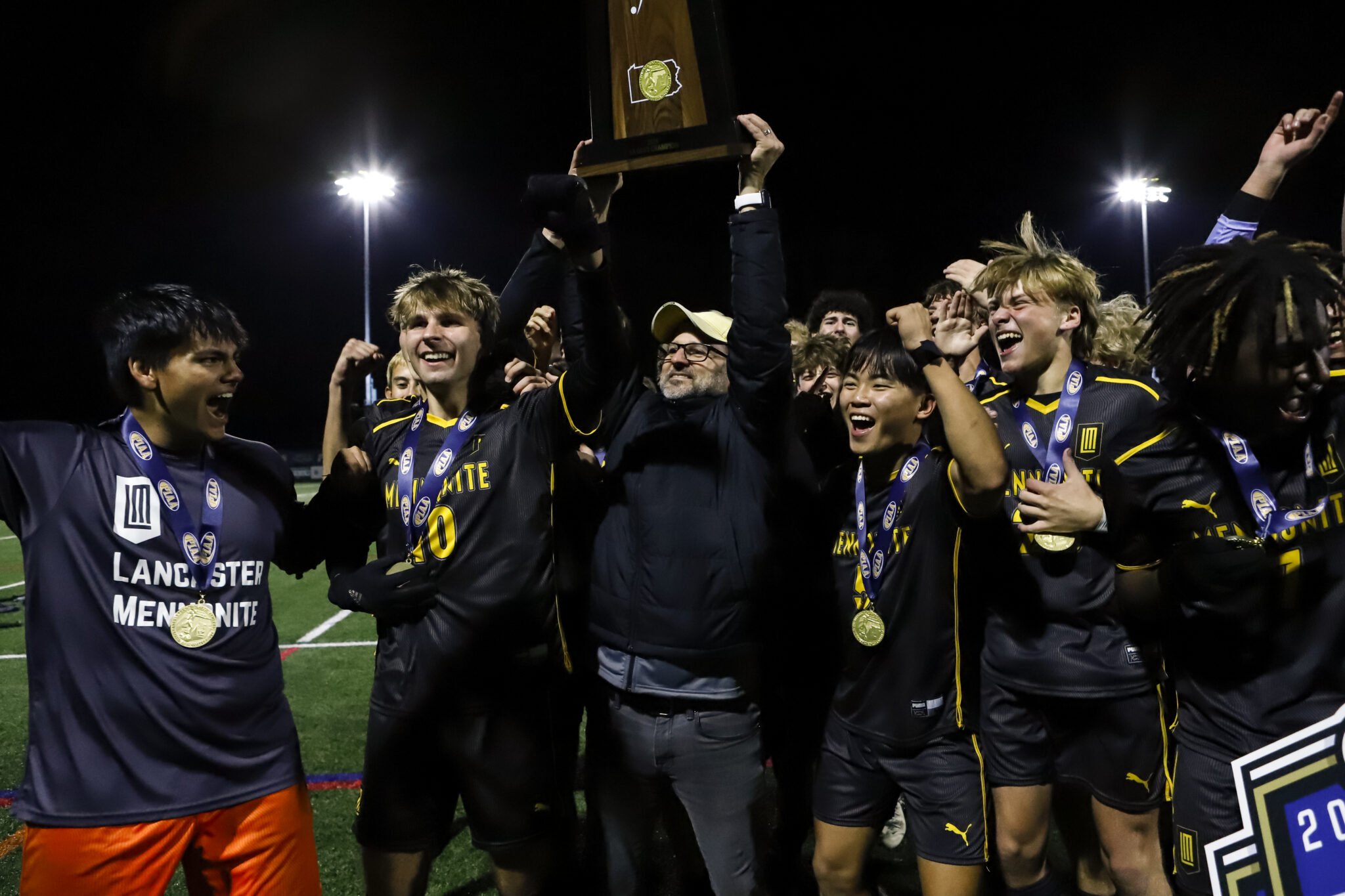 Boys soccer team- State Champs