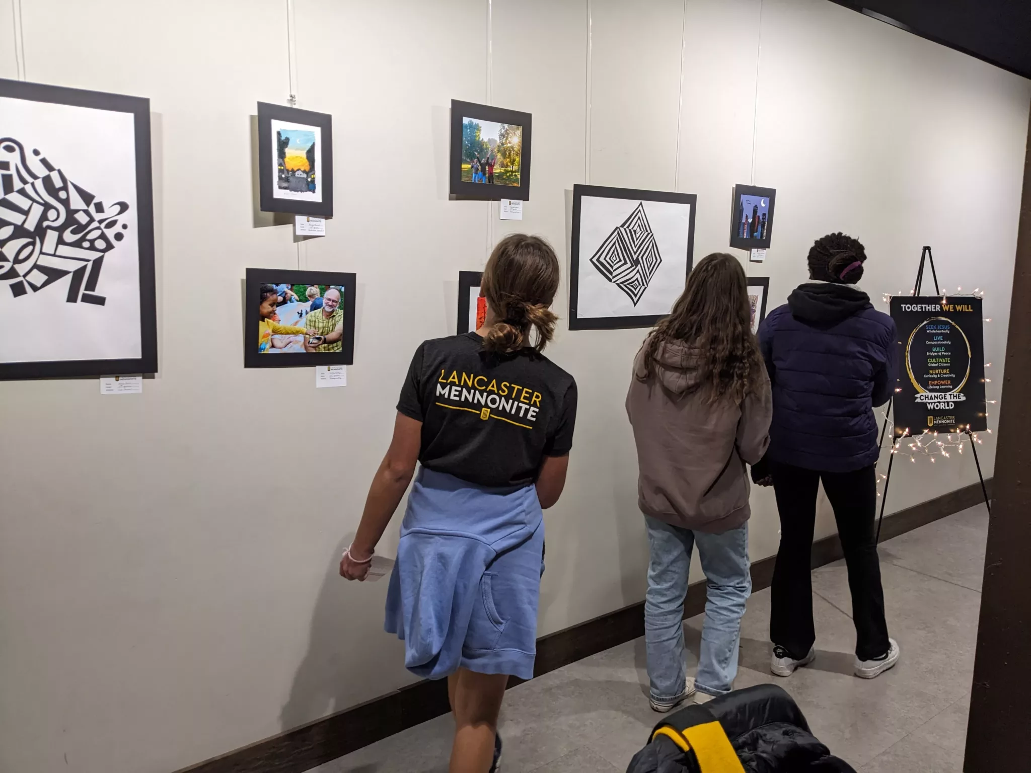 Artwork at Extragive event