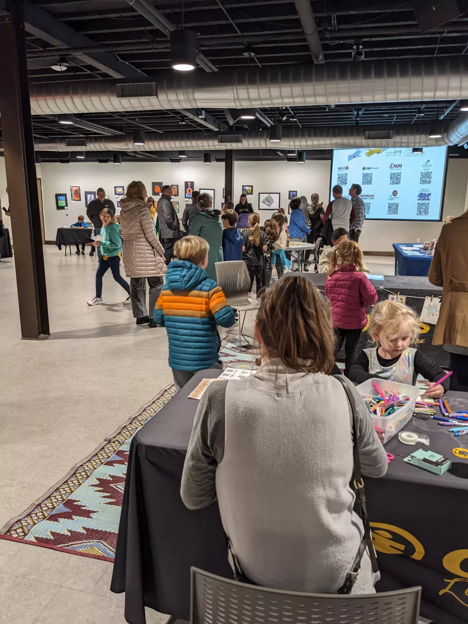 People gathered for ExtraGive Event