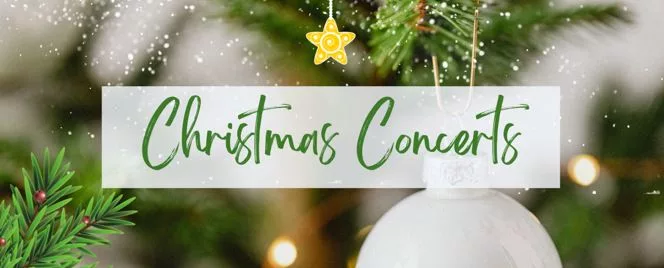 Christmas concert graphic