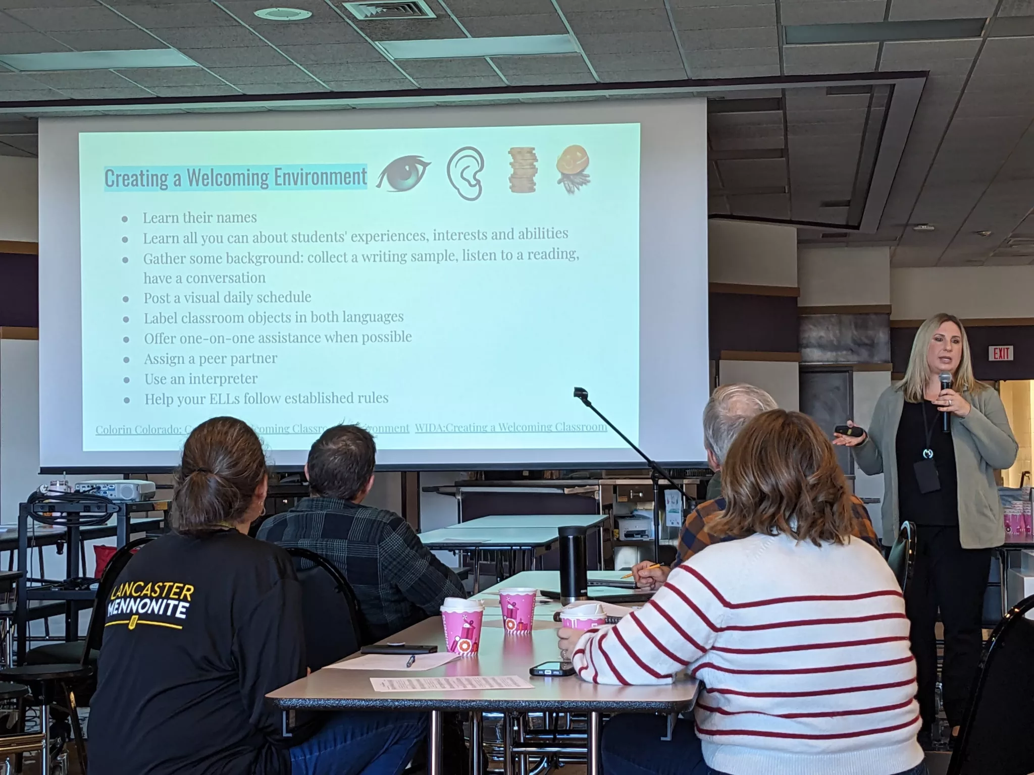 Faculty inservice