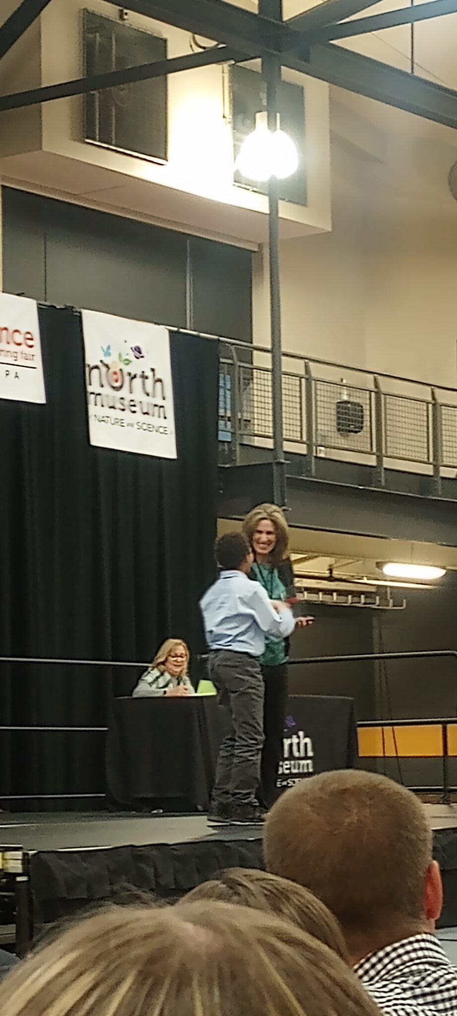 JT wins second place at north museum science fair