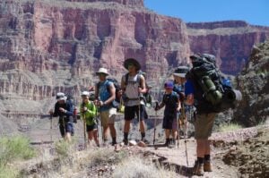 SANGBIN LEE ‘18 ON MINI COURSE IN THE GRAND CANYON. PHOTO CREDITS:SANGBIN LEE