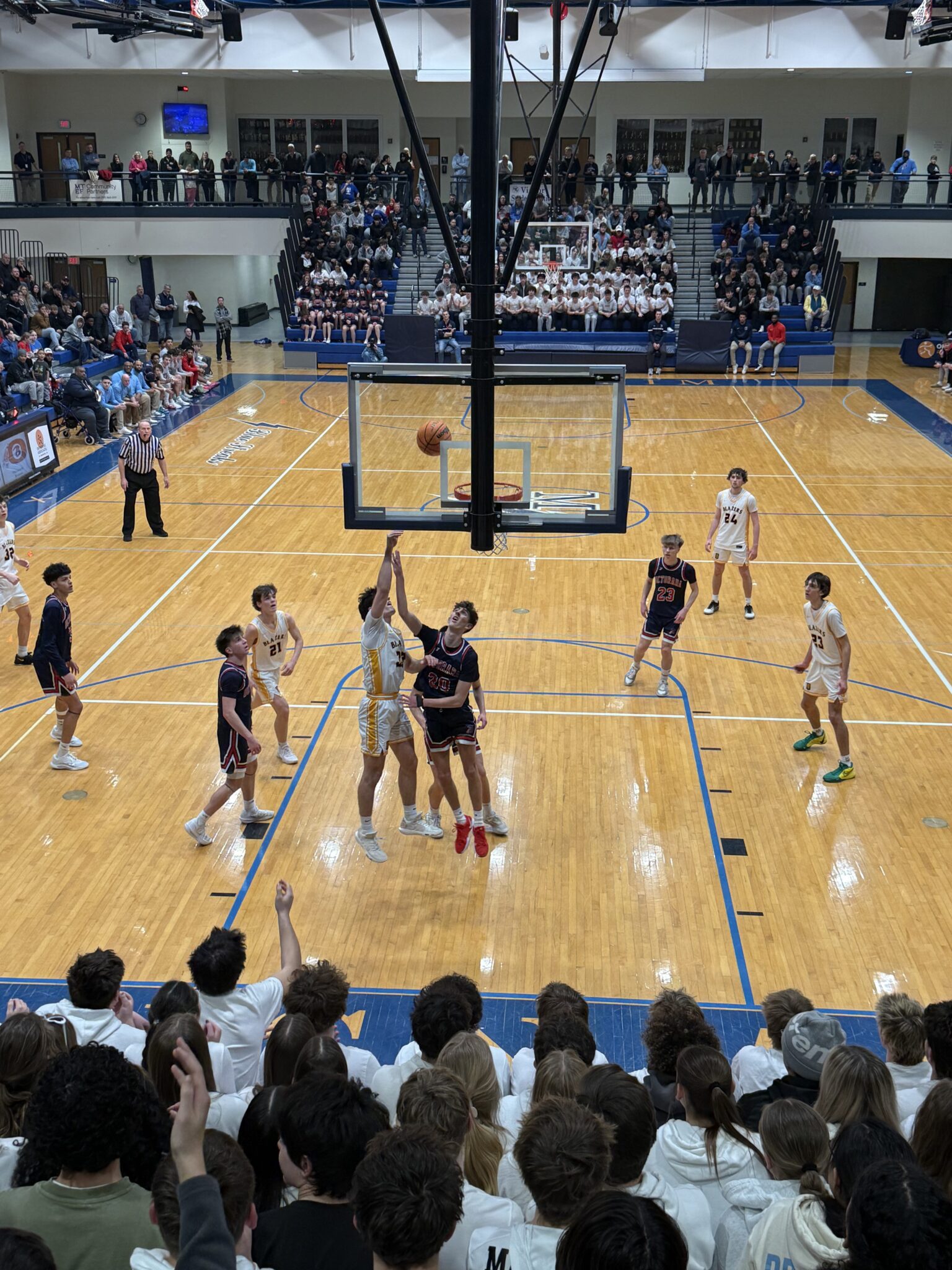 LL League championship boys basketball game 2026 - getting the ball off the rim