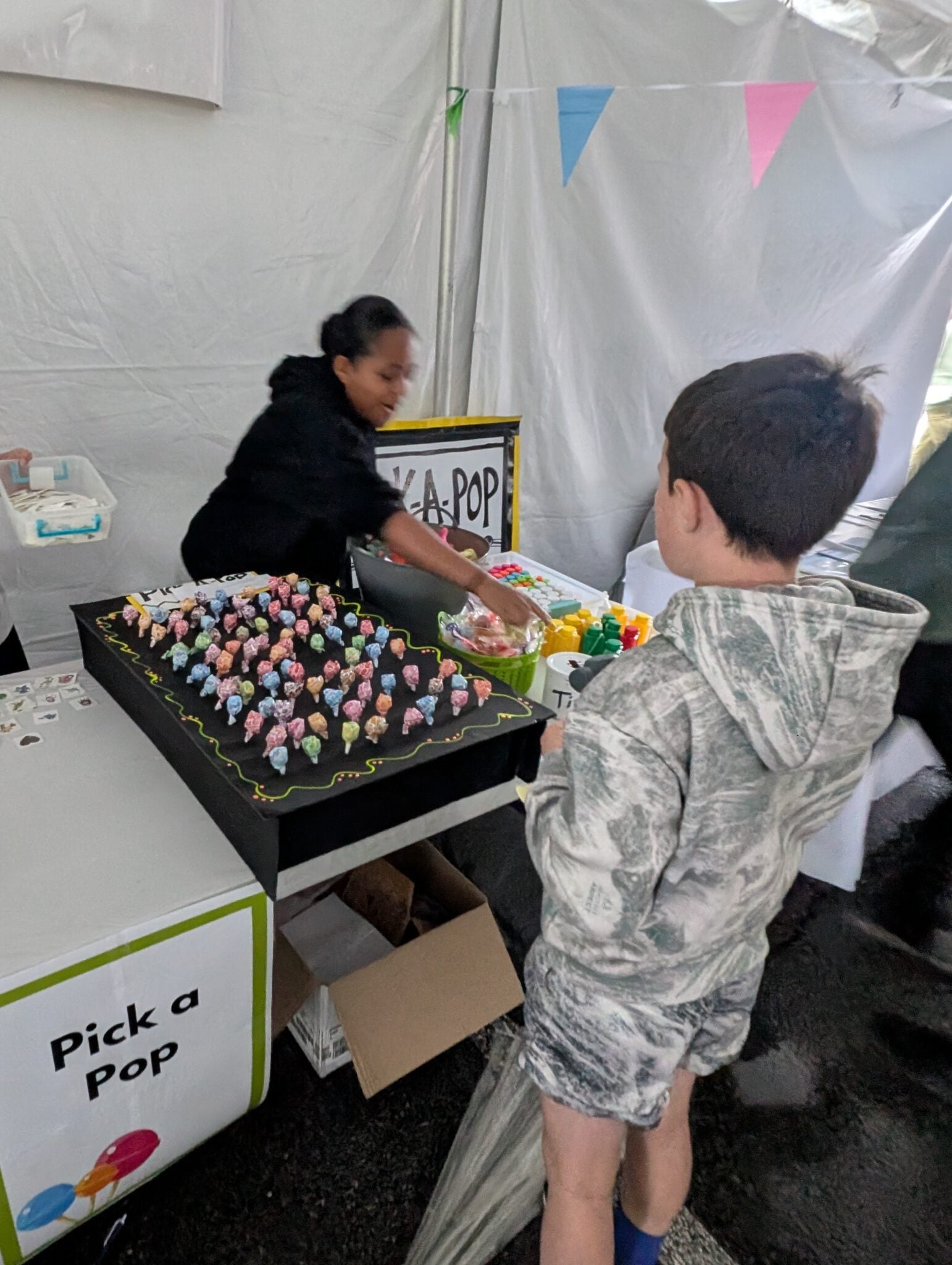 LM student playing game