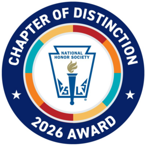 National Honor Society Chapter of Distinction Award Seal Logo